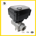 12v one inlet two outlet motorized ball valve